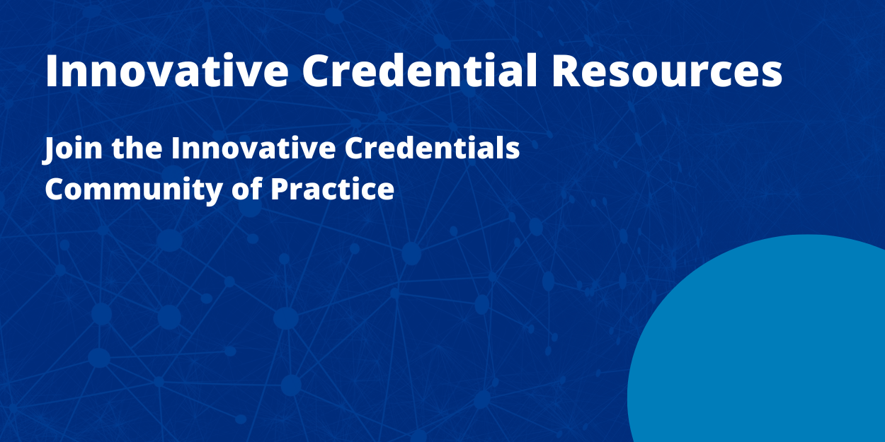 Innovative Credential Homepage Banner